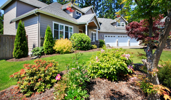 image of nice landscaping